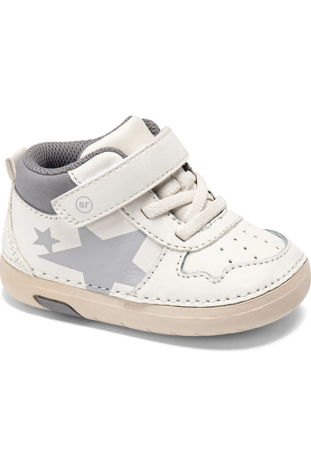 Детские кроссовки на липучке Rockstar Stride Rite, серый