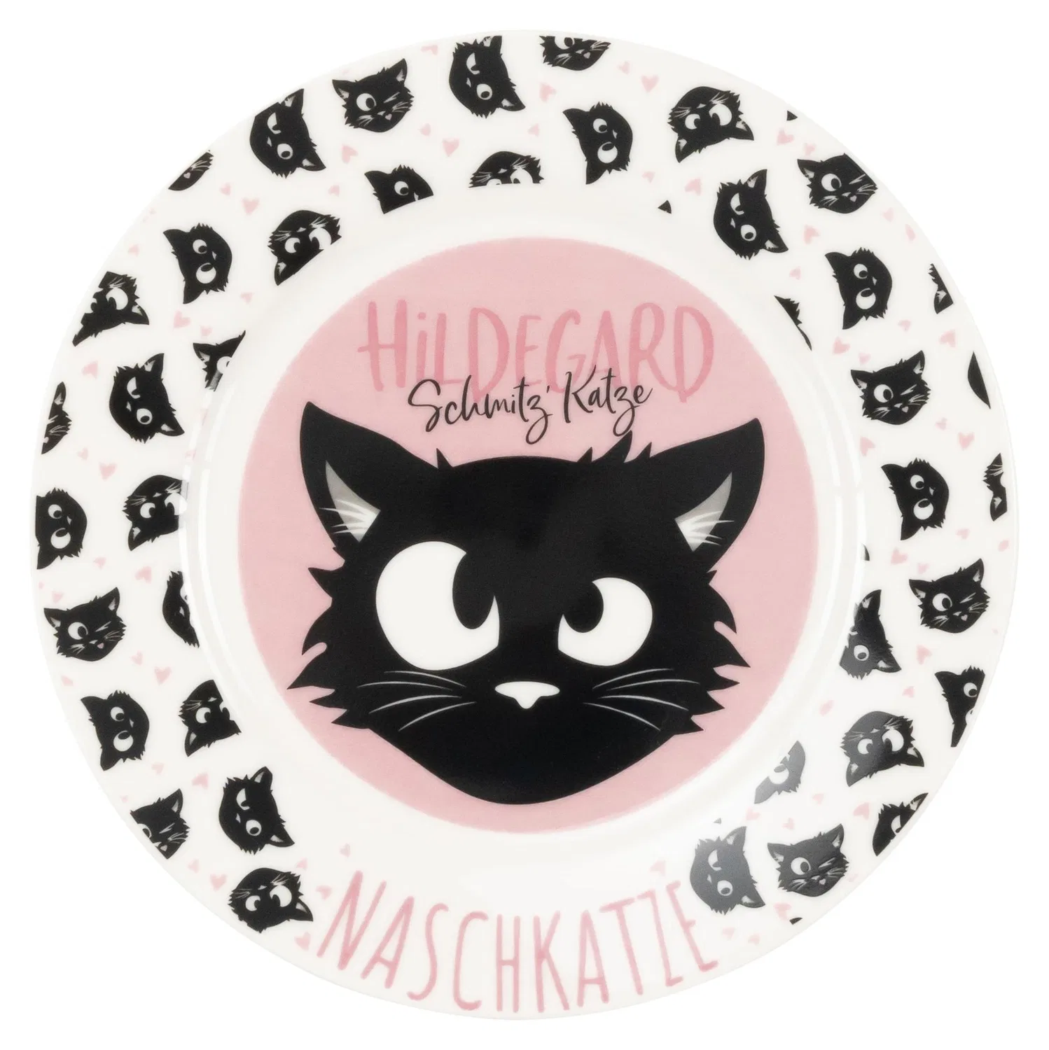 Детский набор посуды из 3 предметов Hildegard Katze Geschirr Set United Labels, белый — фото 3