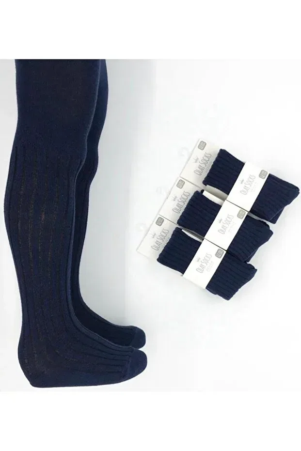 Детские колготки для девочек хлопковые Hakkoymaz, Navy Blue