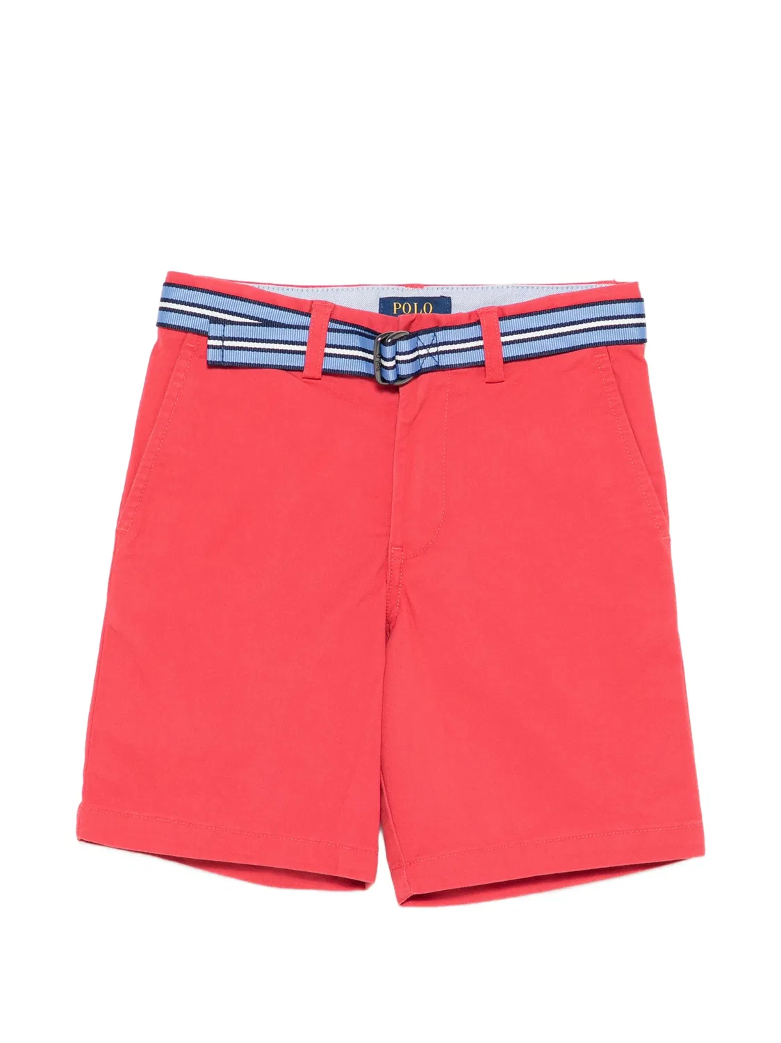 Шорты с ремнем, красные Polo Ralph Lauren, красный