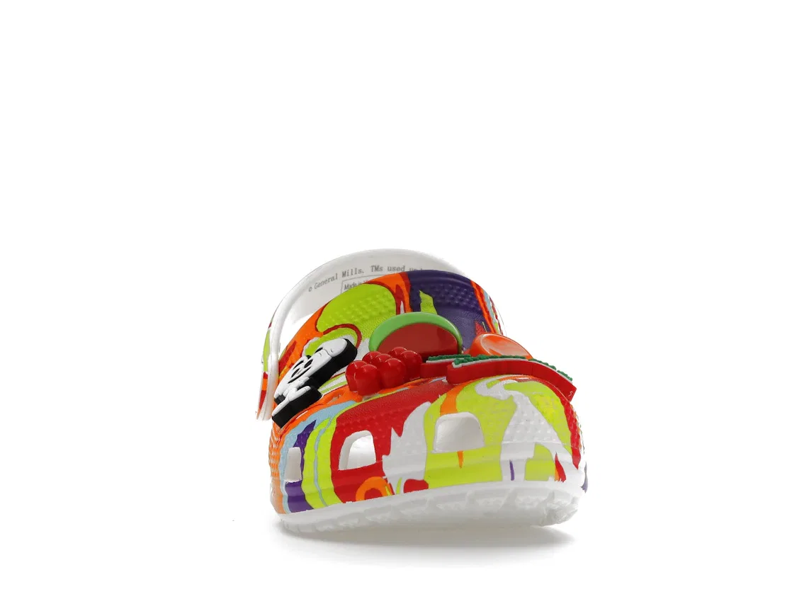Детские клоги Classic Clog Trix Crocs, White Multi — фото 2