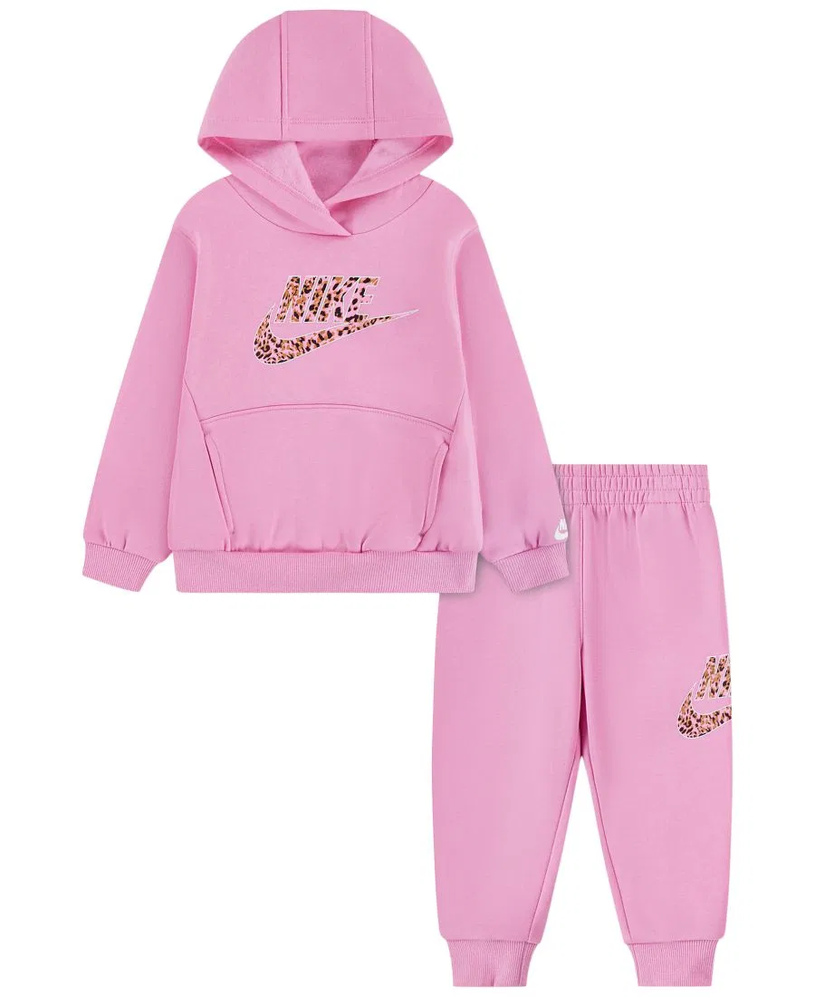 Комплект из худи и спортивных брюк Futura Logo Nike, Pink Rise
