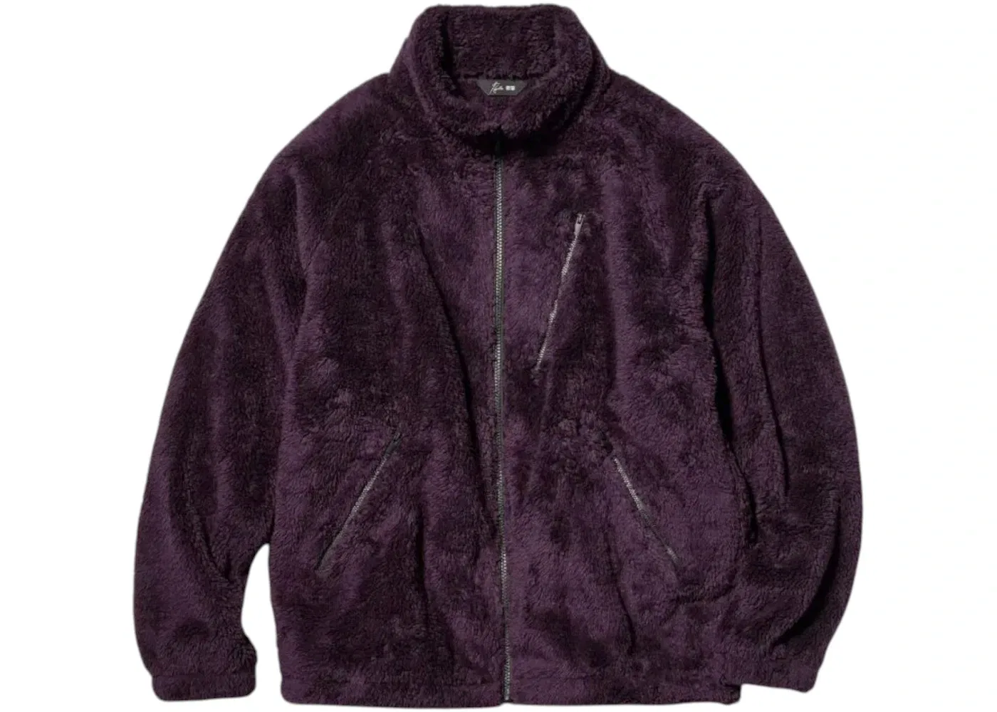Унисекс флисовая куртка с принтом Uniqlo x Needles Jacket, Purple