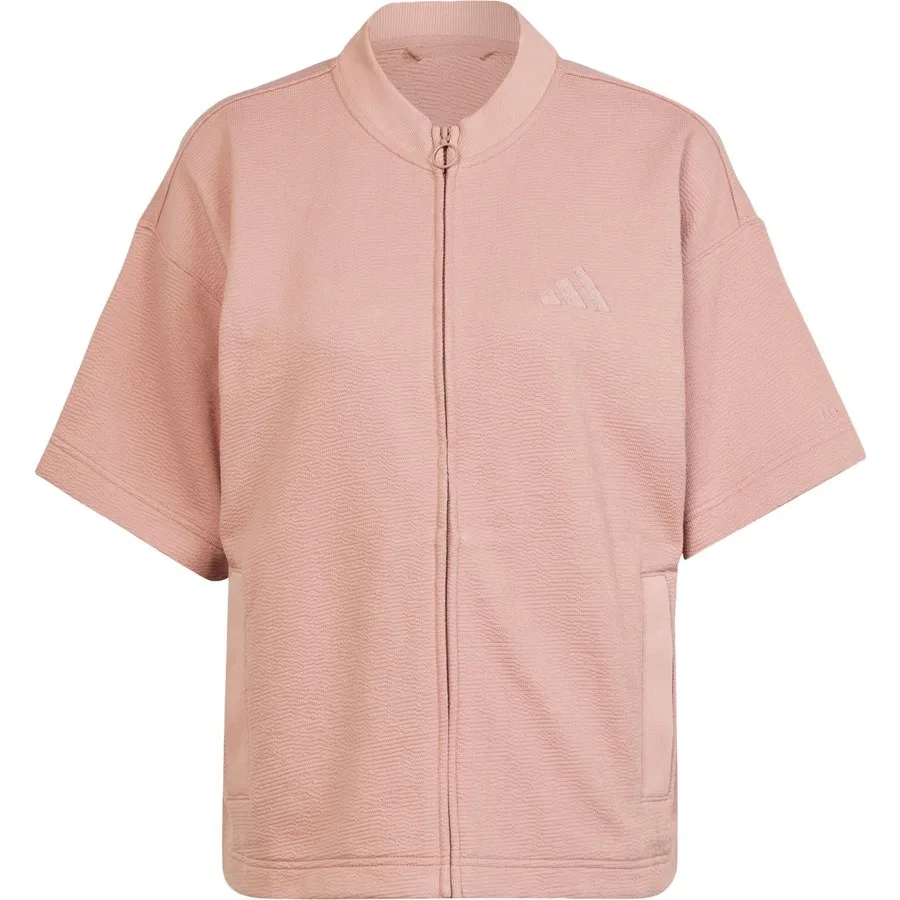 Кофта с длинным рукавом All SZN Cloud Jersey adidas, Оранжевый — фото 3