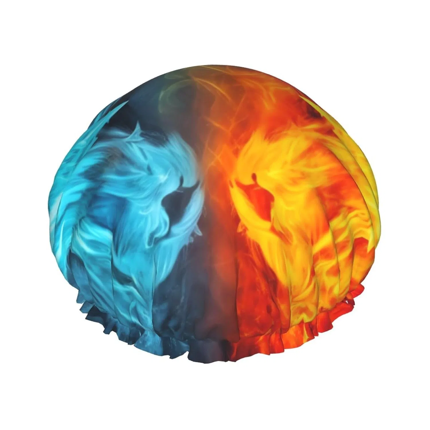 Шапочка для душа Fire vs Ice Art, FHEBNDS, двухслойная