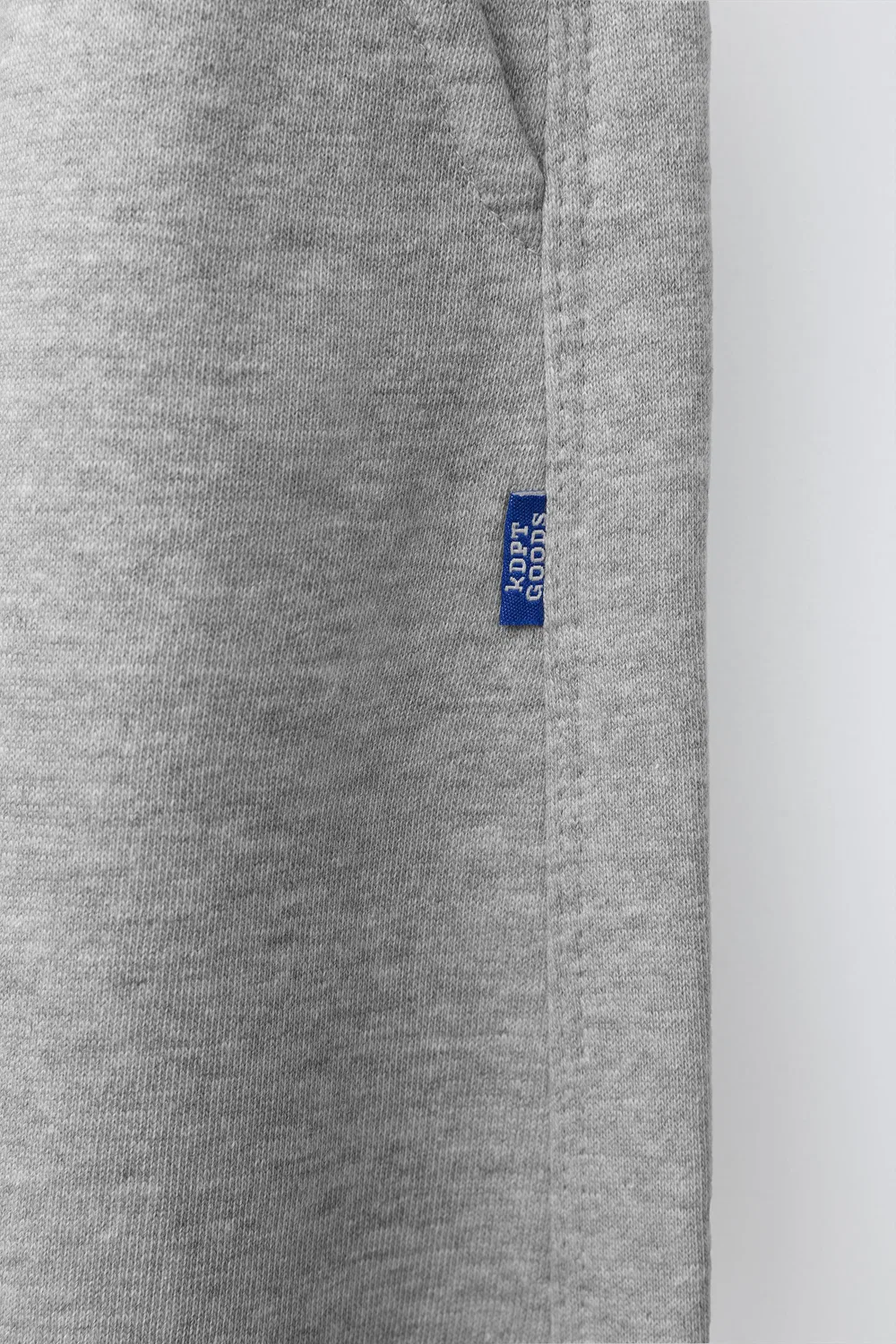 Плюшевые брюки "Бочка" ZARA, Grey marl — фото 4