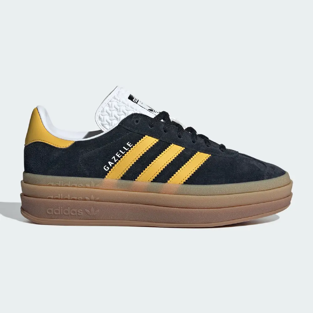 

Кроссовки adidas Originals Gazelle Bold IE0422, черный/золотистый