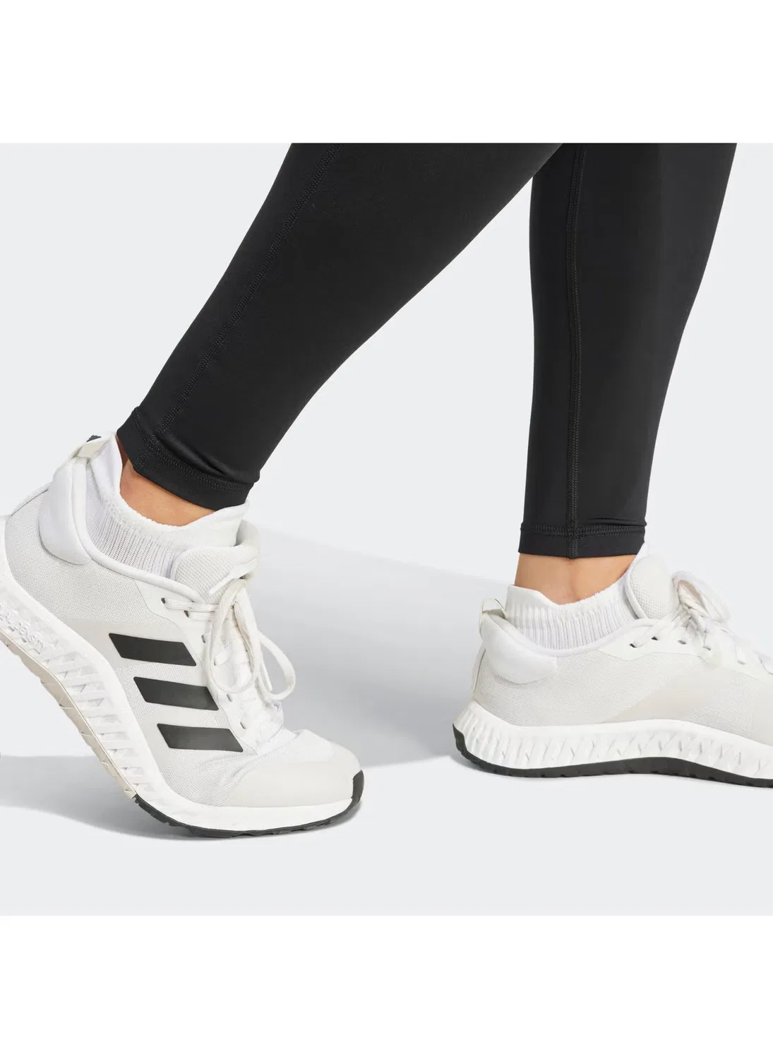 Леггинсы для тренировок с логотипом Big logo Adidas, черный — фото 3