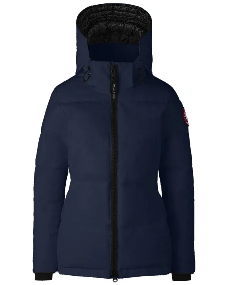 Женский пуховик-парка с капюшоном Chelsea Parka Canada Goose, синий