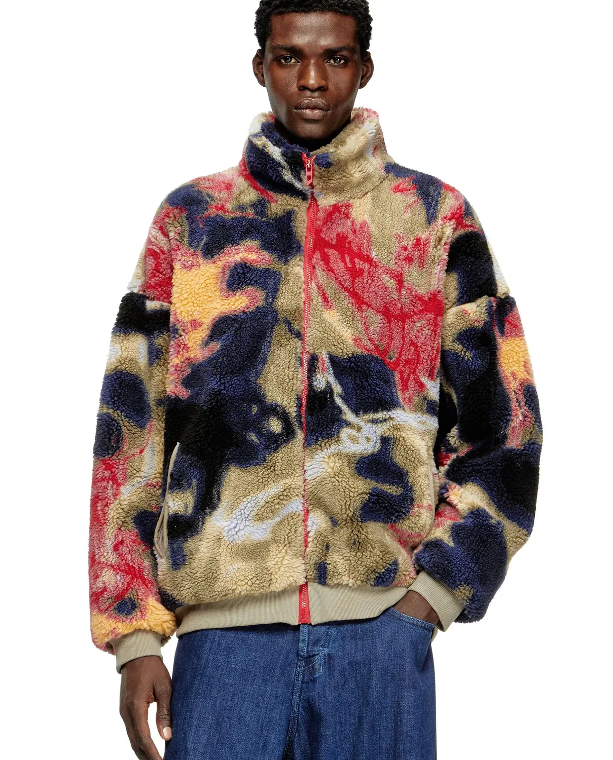Мужская куртка с принтом Diesel, Multicolor