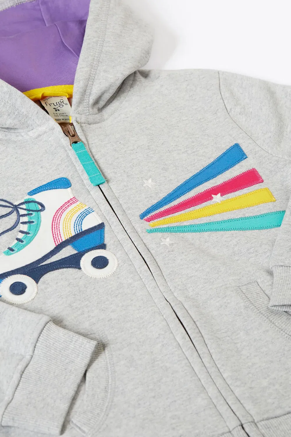 Детский худи Carbis Frugi, Grey — фото 2