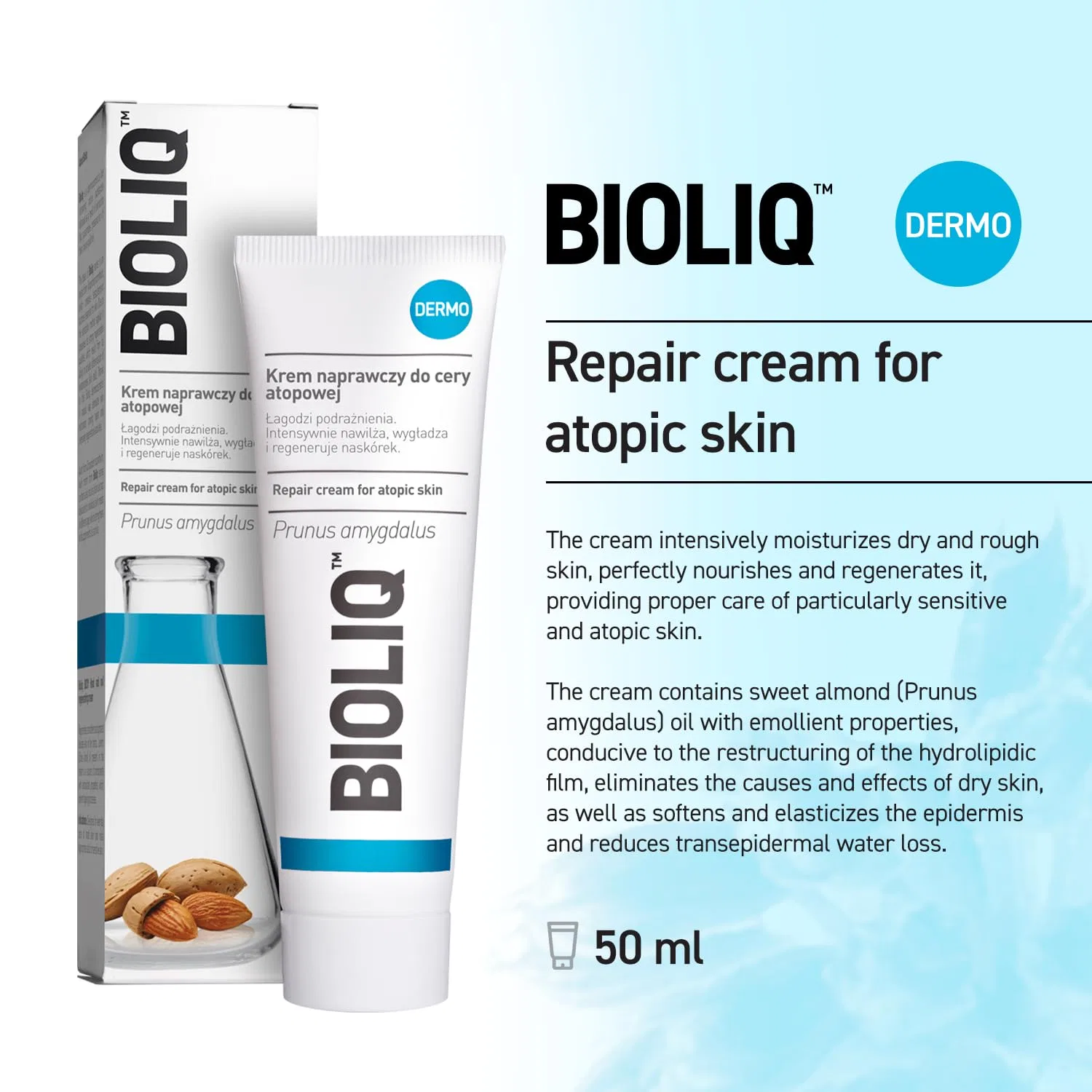 Крем Dermo Repair для атопичной кожи, 50 мл, BIOLIQ — фото 3