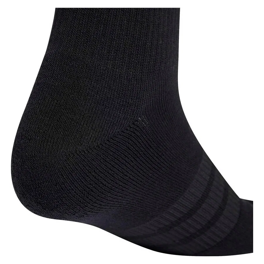 Носки с компрессионной поддержкой свода стопы adidas C ESS CRW 3P KC9626, Черный — фото 4