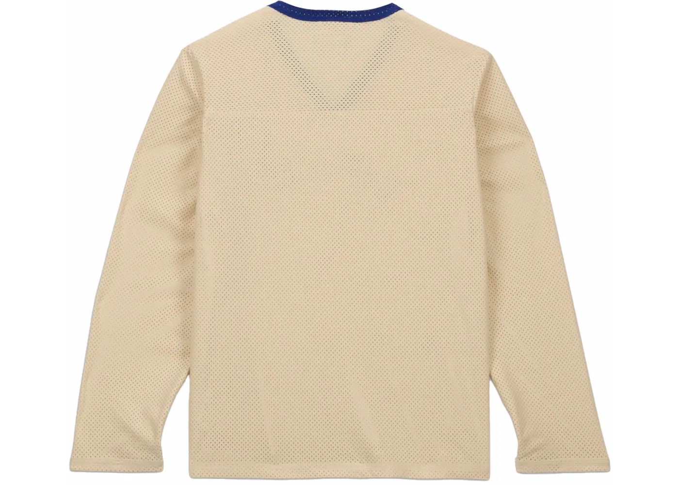 Детская футболка с принтом Nike x BODE Mesh Jersey, Cream/Blue — фото 2