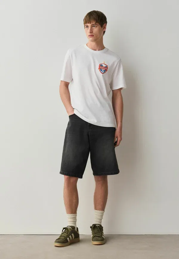 Футболка с принтом Snoopy Regular fit Next, White, белый — фото 4