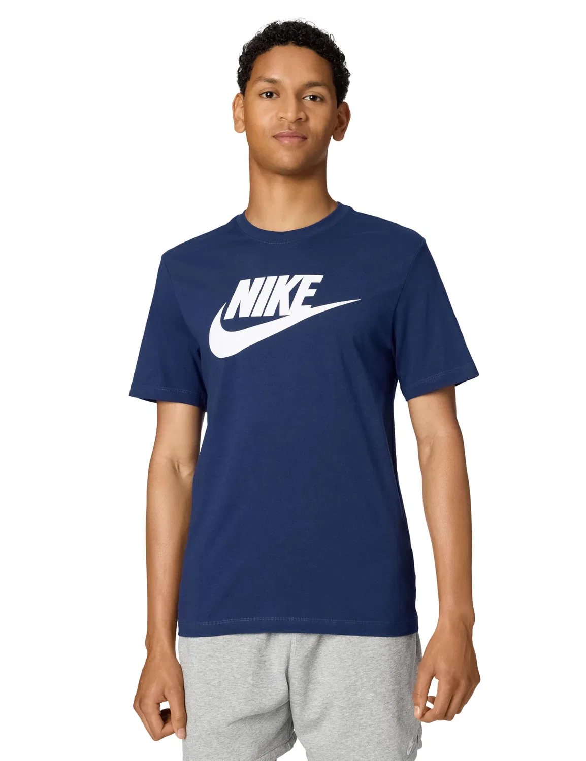 Мужская футболка хлопковая NIKE Club NIKE, Blue