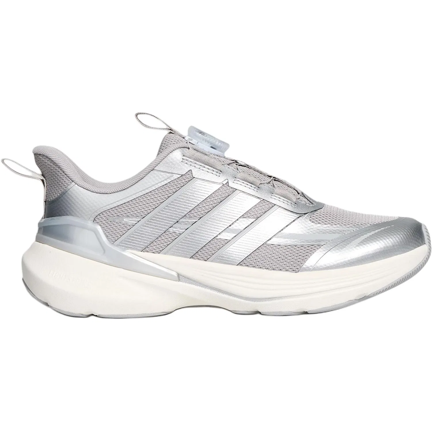 Детские кроссовки для бега LIGHTDART Adidas, Silver — фото 3