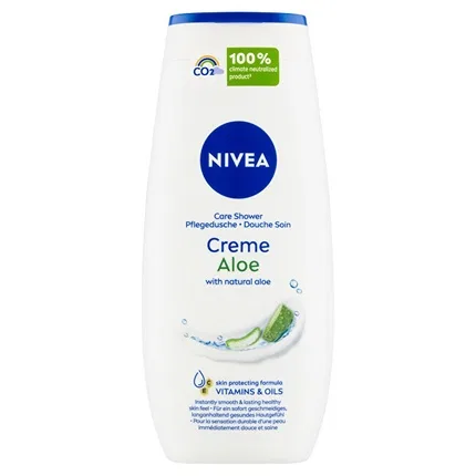 Гель для душа увлажняющий Nivea Aloe Vera, 250 мл