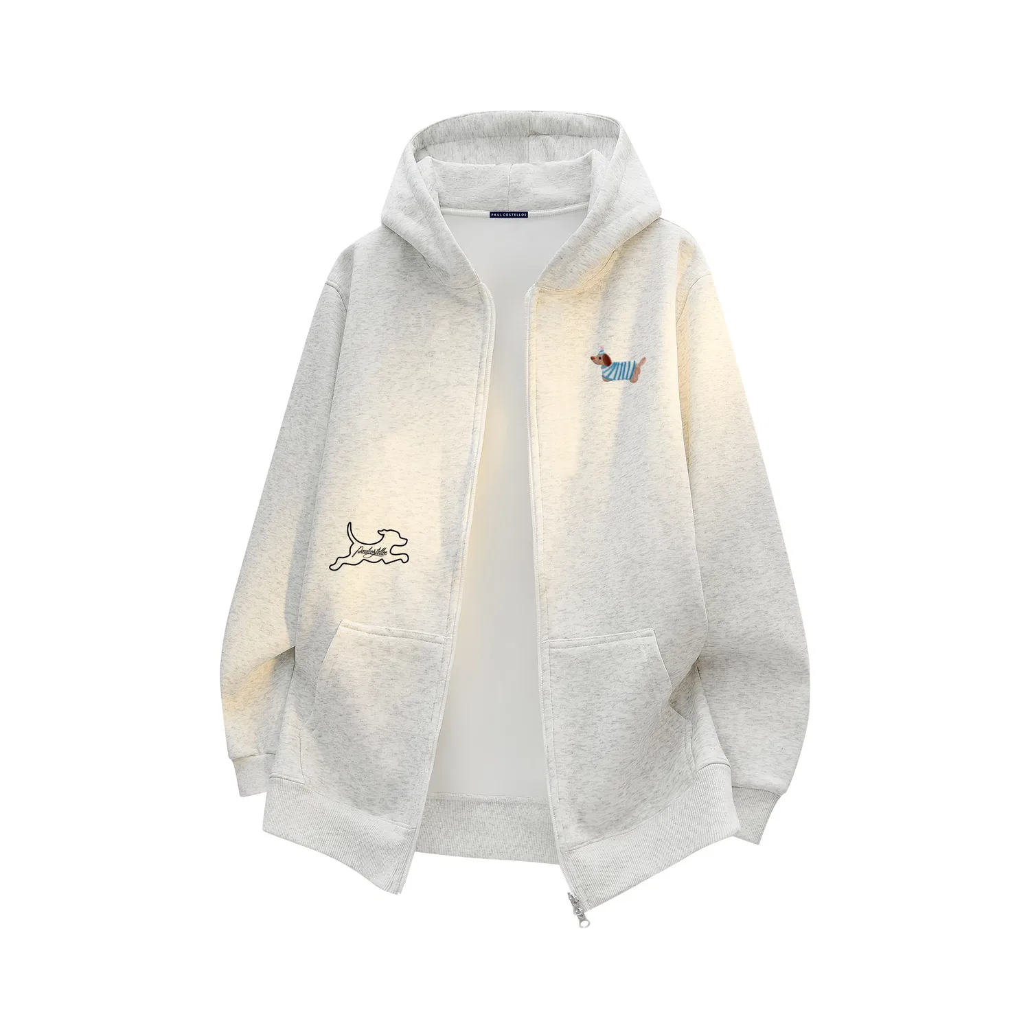 Детский свитшот унисекс с вышивкой Black-Embroidery Embroidery Sweatshirt Unisex Paul Costelloe — фото 3