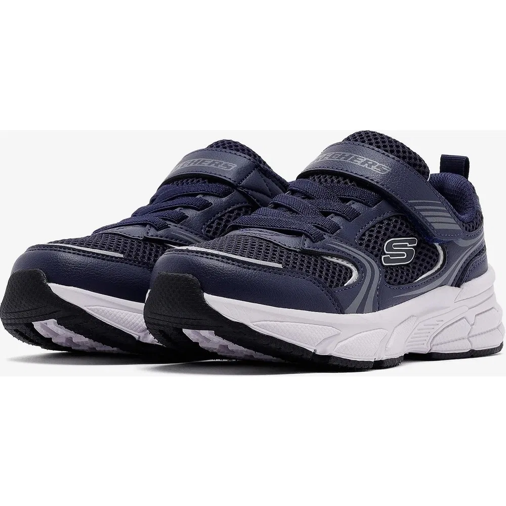 Детские спортивные кроссовки Skechers Retro-Graph, Navy — фото 3