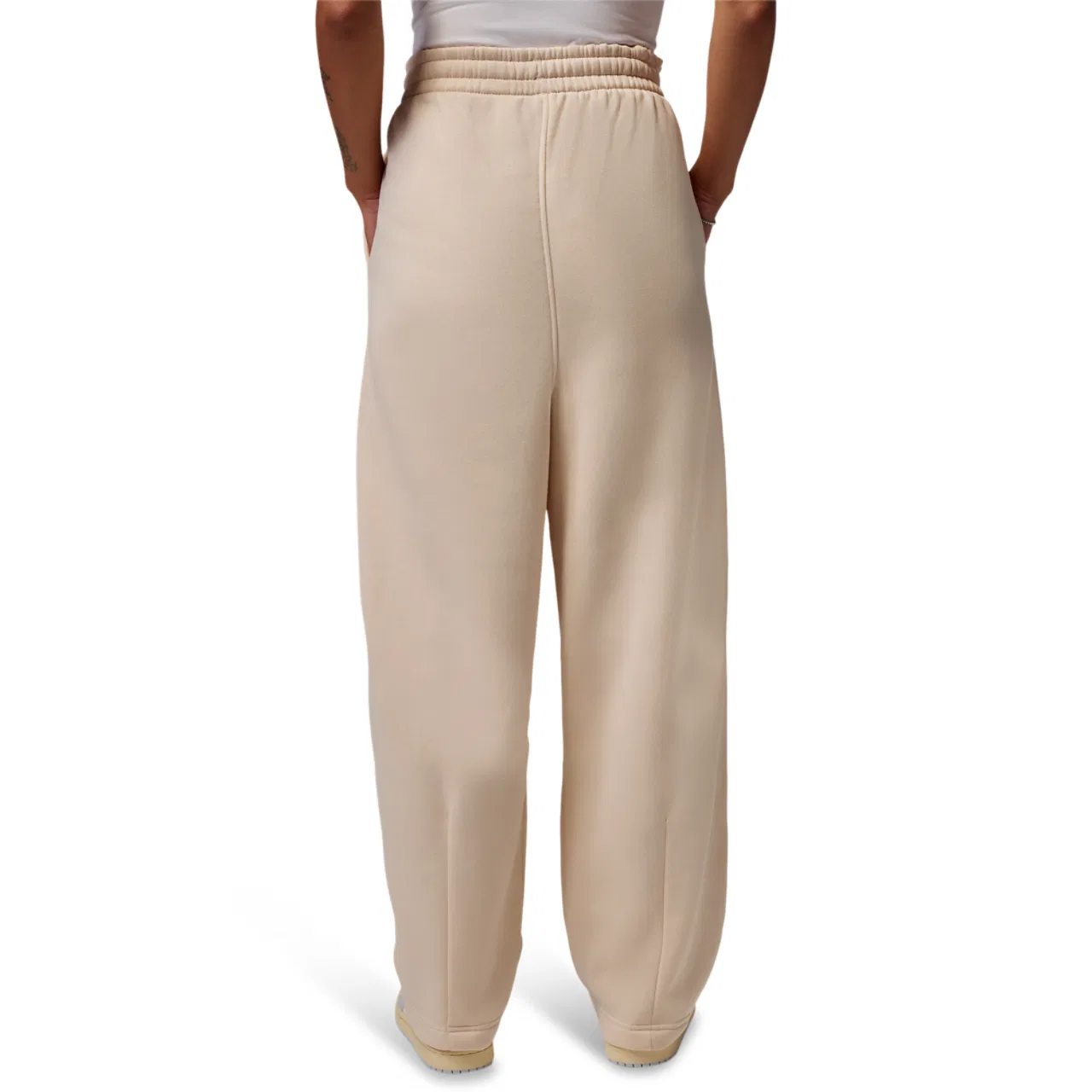 Женские брюки свободного кроя с флисом Jordan Brooklyn Fleece, Jordan, Pearl White — фото 2