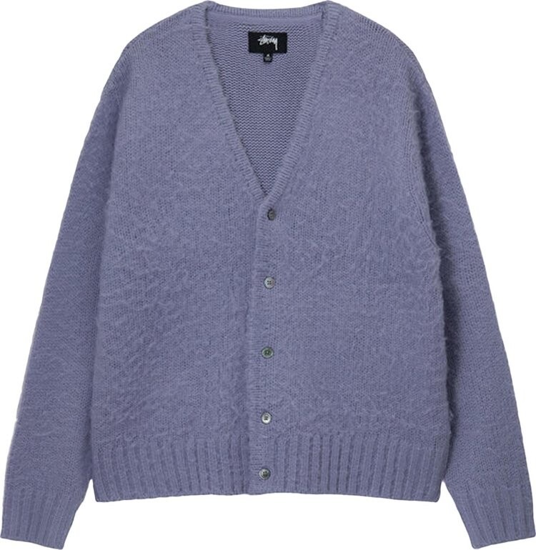 

Кардиган Stussy Brushed Cardigan 'Lavender', фиолетовый