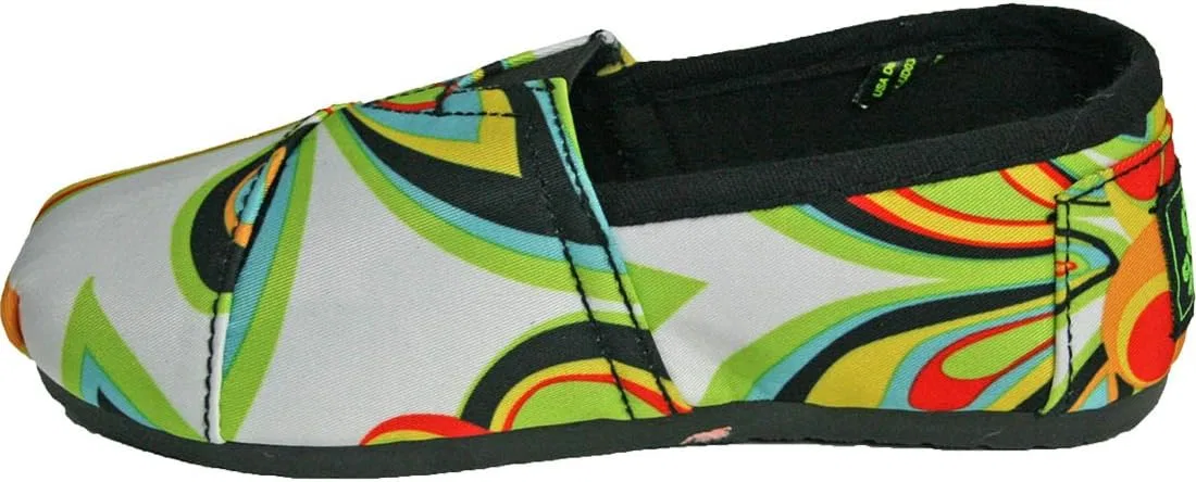 Детские туфли-лоферы с принтом Kaymann Loudmouth DAWGS, Shagadelic Grey — фото 4