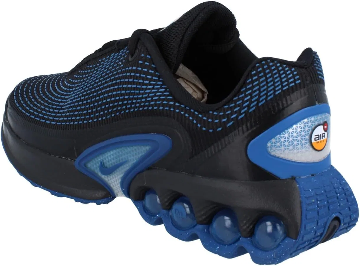 Детские кроссовки для мальчиков Nike Air Max Dn GS, Black Court Blue Dutch Blue — фото 2