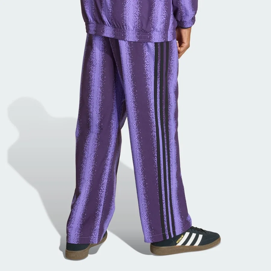 Брюки спортивные свободного кроя Minecraft Slim Fit adidas Originals, Фиолетовый — фото 2