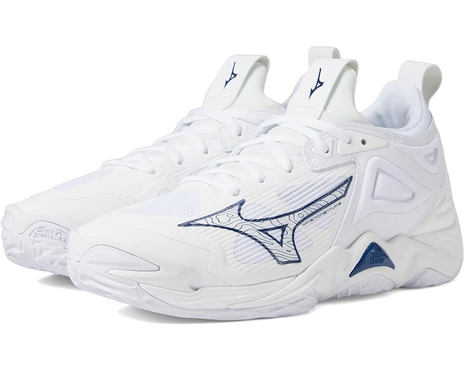 

Кроссовки Mizuno Wave Momentum 3, цвет White/Navy