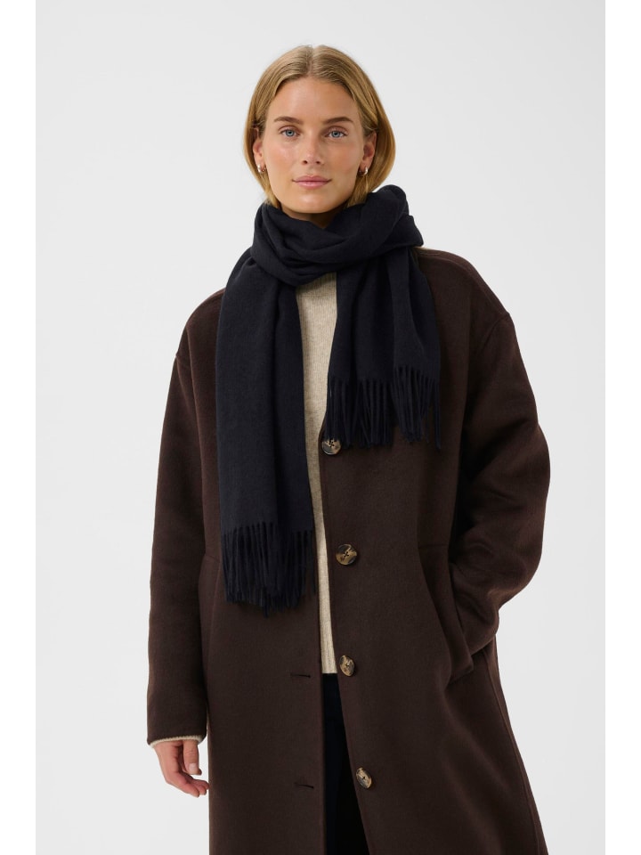 

PART TWO Шарф KithaPW темно-синего цвета