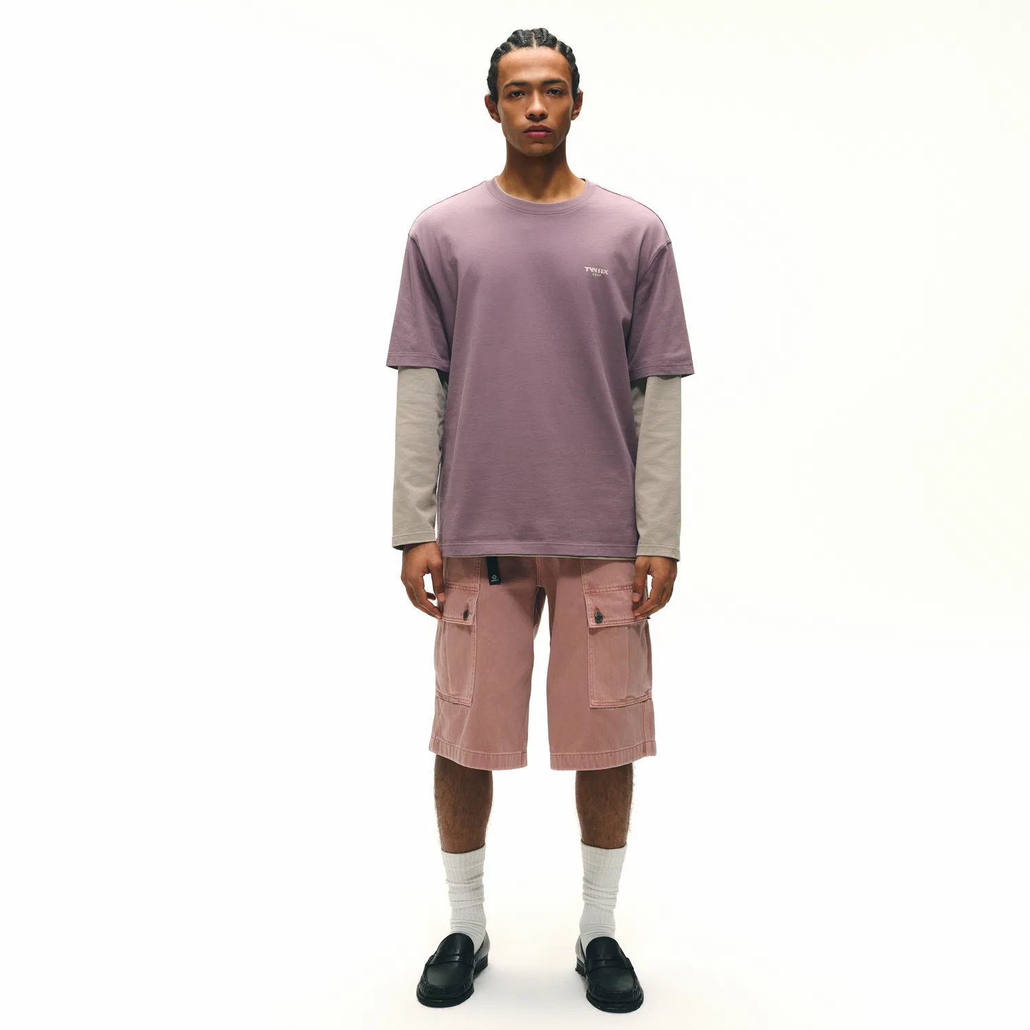 Детская футболка с принтом Evergreen Collection Teenie Weenie Men, Pink — фото 4