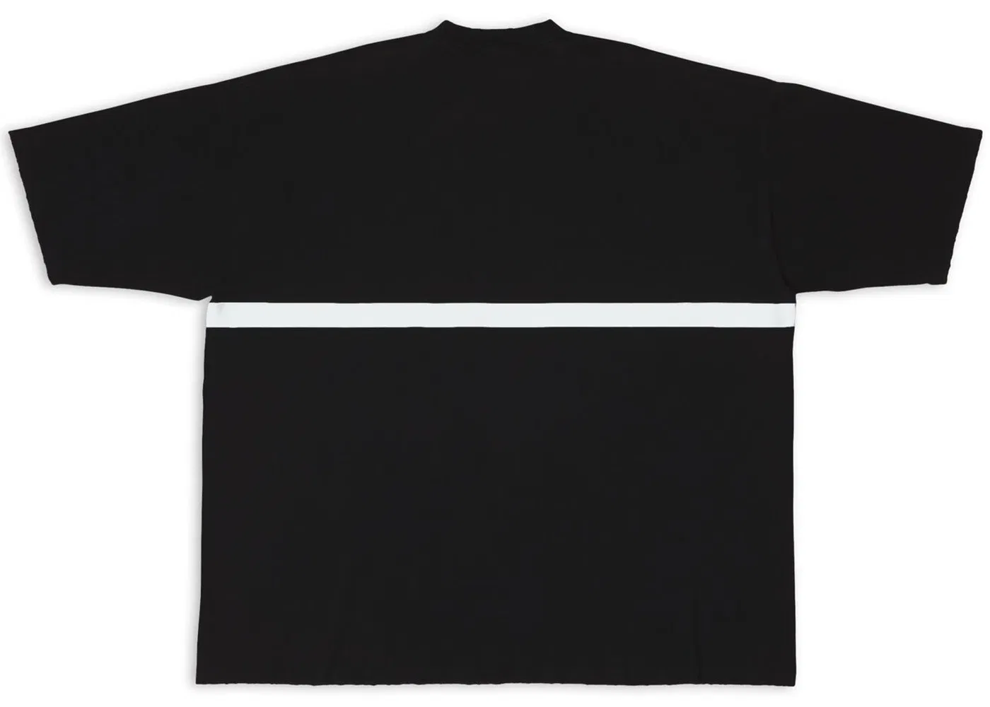 Мужская футболка оверсайз T-shirt Balenciaga, Black — фото 2