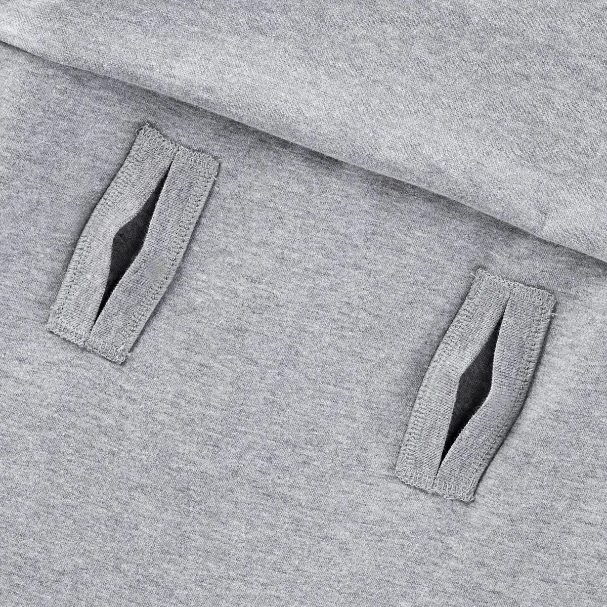 Детский боди-комбинезон с длинным рукавом для девочек Cat & Jack, Black Gray — фото 4