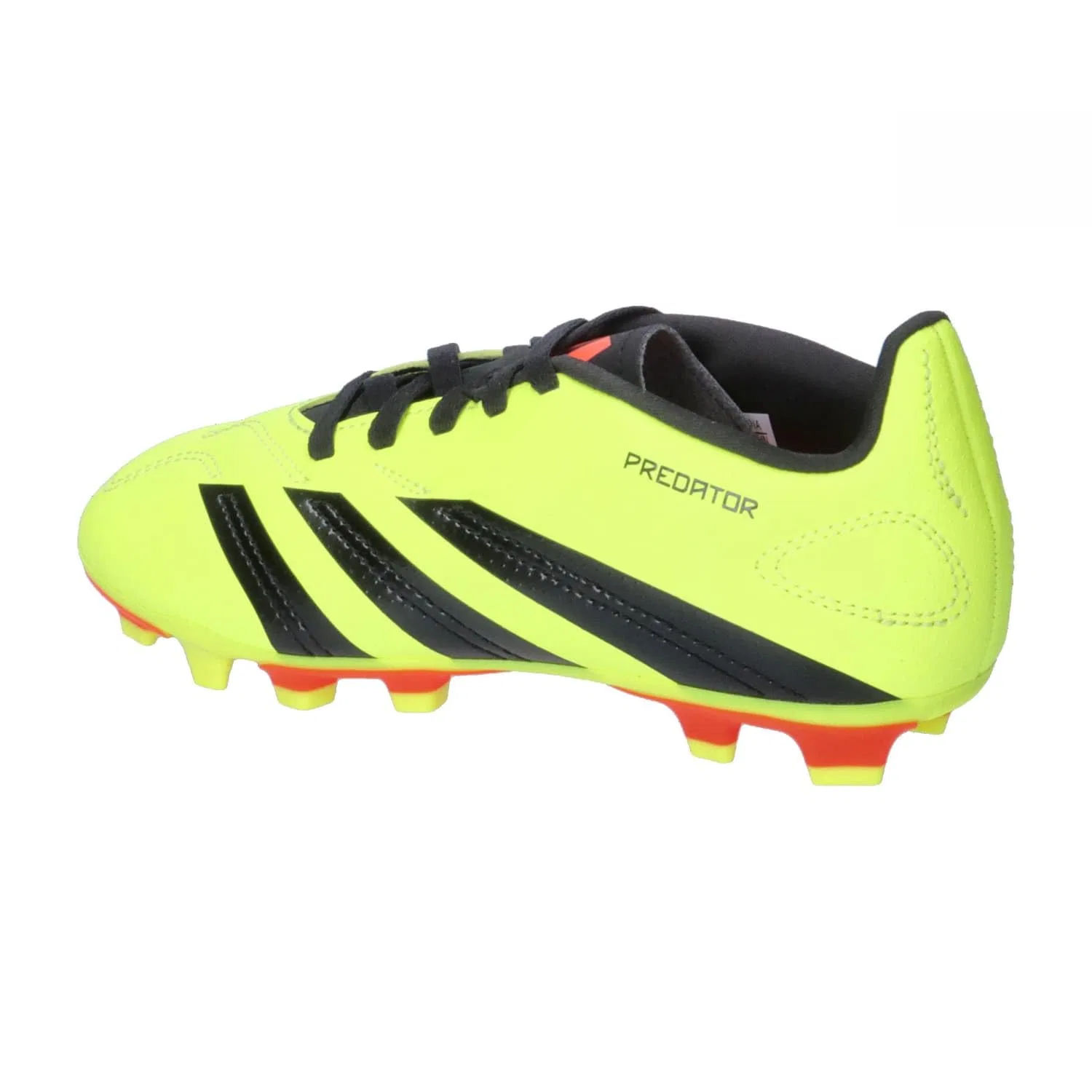 Детские бутсы футбольные с текстурированным верхом Predator Adidas, Solar Yellow 2 Core Black Solar Red — фото 3