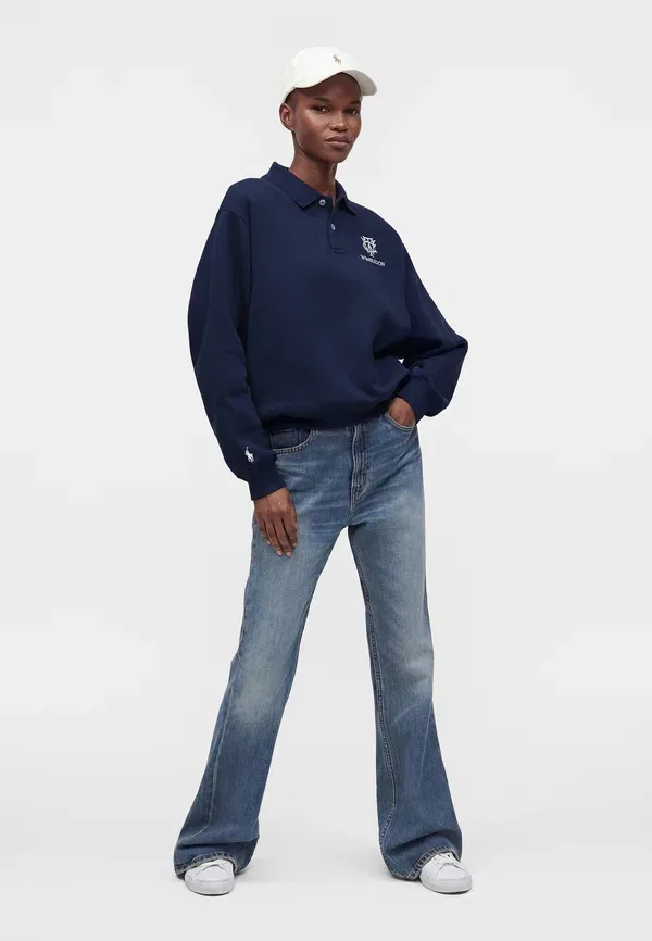 Толстовка Polo Ralph Lauren, темно-синий — фото 2