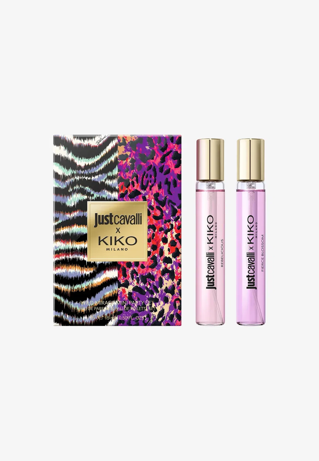 Набор для мини-вечеринки Just Cavalli x Wild Mirage - набор ароматов Kiko Milano, 30 мл — фото 3