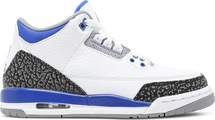 

Кроссовки Air Jordan 3 Retro GS Racer Blue, белый