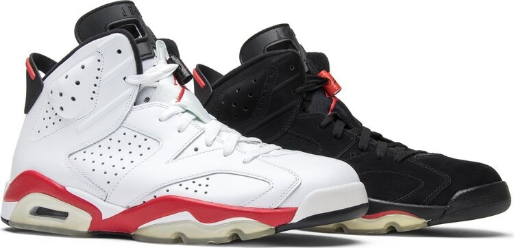 

Кроссовки Air Jordan 6 Infrared Pack, разноцветный