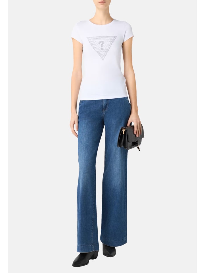 

Футболка Triangle Ombre белого цвета Guess, Белый, Футболка Triangle Ombre белого цвета Guess