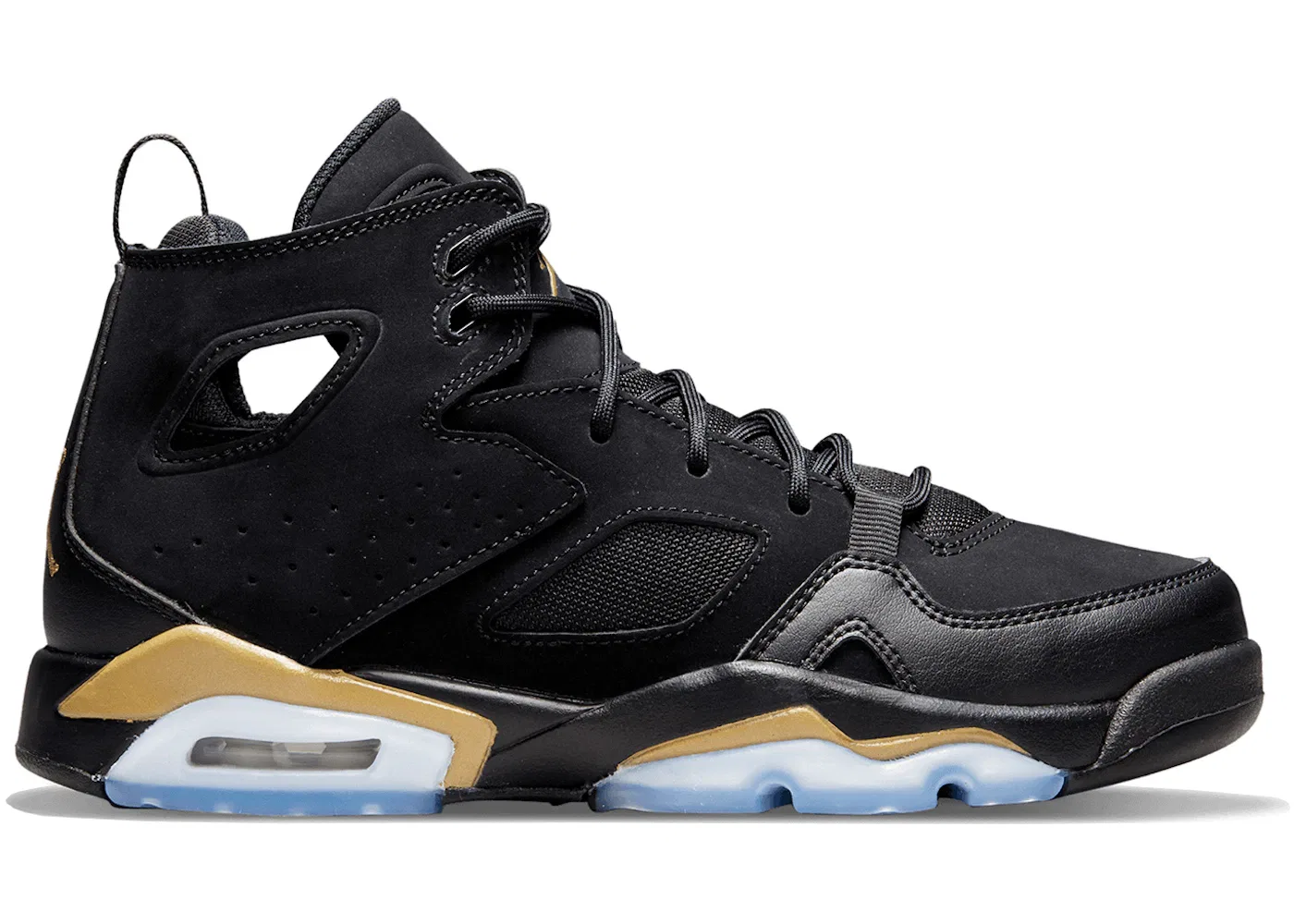 Детские кроссовки Lifestyle Jordan Flight Club '91 Jordan, Black/Metallic Gold