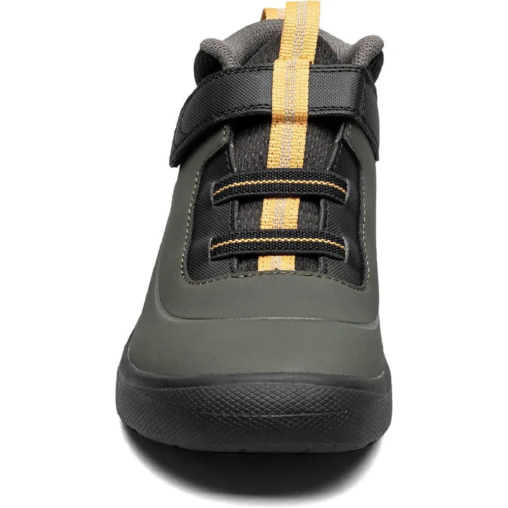 Детские кроссовки Skyline Kicker Mid Bogs, Black/Green — фото 3