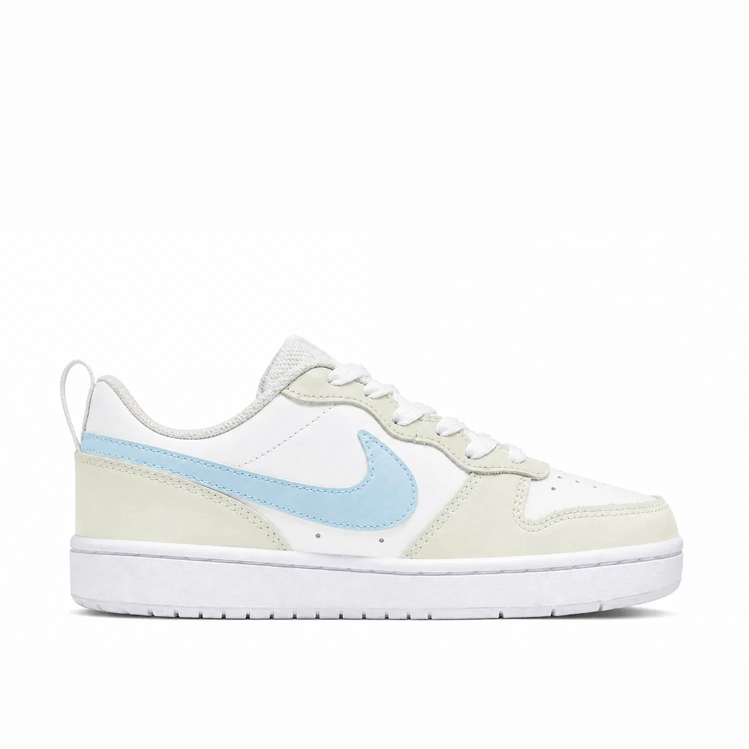 Детские кроссовки для скейтбординга с принтом Court Borough, Nike, Green Blue — фото 4