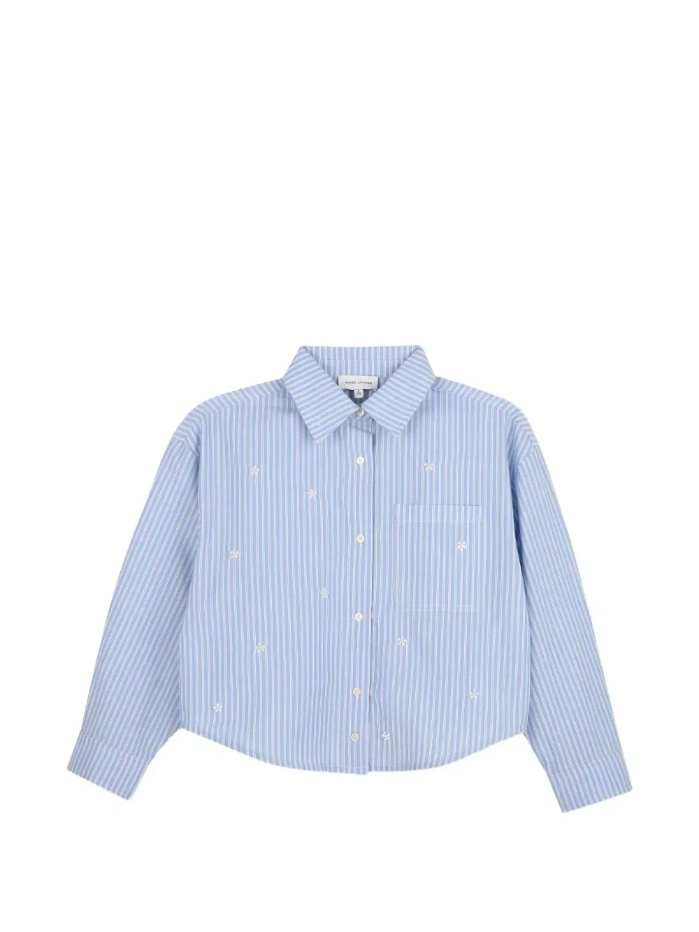 Рубашка в полоску Marc Jacobs Kids, синий