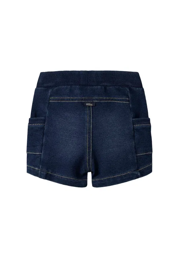 Шорты джинсовые slim fit Name It, темно-синий деним — фото 2