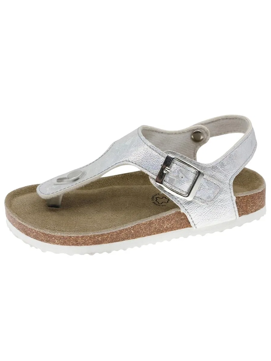 Сандалии Beppi 'Casual Sandal' серебристого цвета