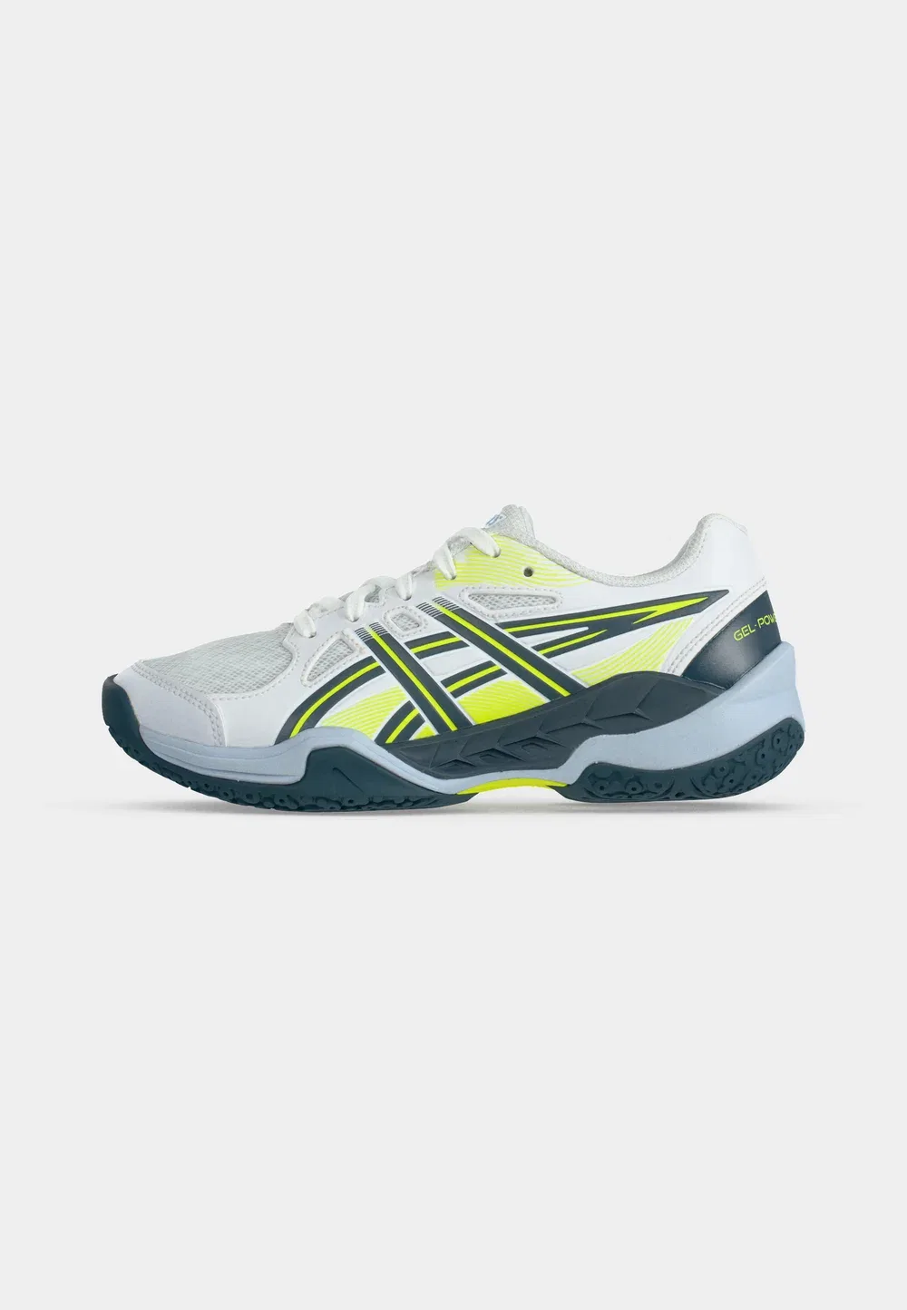 Кроссовки для гандбола Gel Powerbreak унисекс Asics, White/Raw Indigo — фото 2