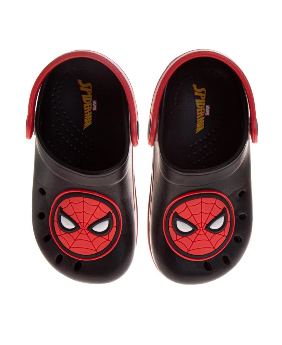 Клоги Marvel Spider-Man с принтом, Black — фото 4