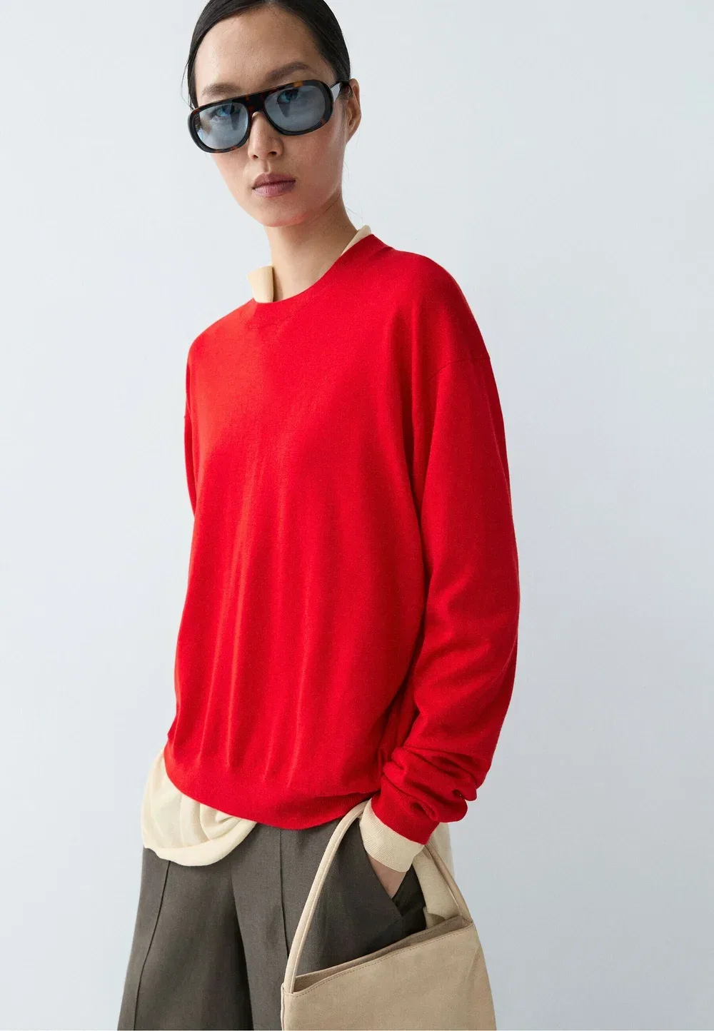 Джемпер Massimo Dutti, Red