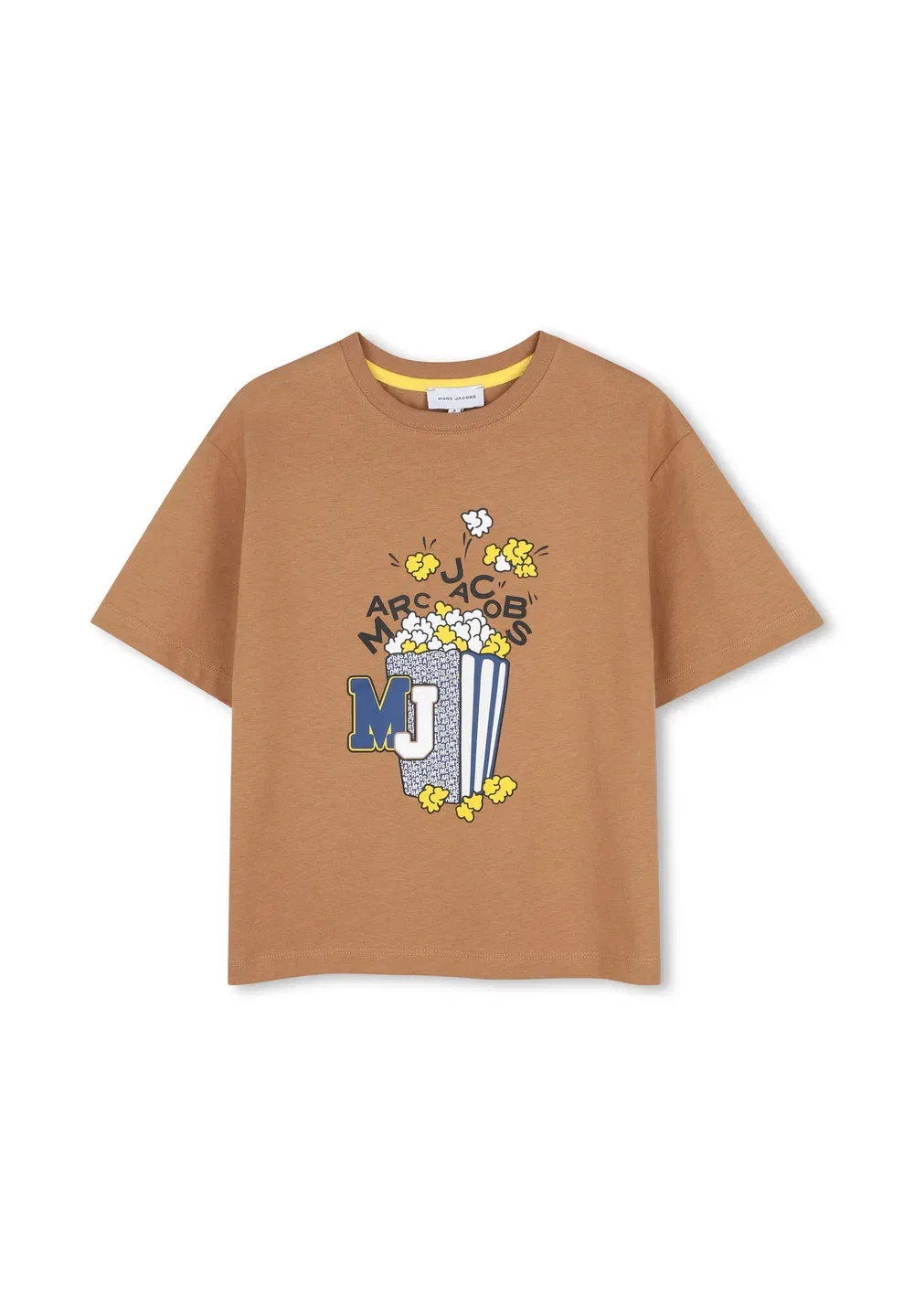 Футболка с короткими рукавами, унисекс, с принтом Marc Jacobs Kids, Sand — фото 2